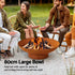 Grillz 80cm Rustic Iron Fire Pit Bowl | Fire Pits