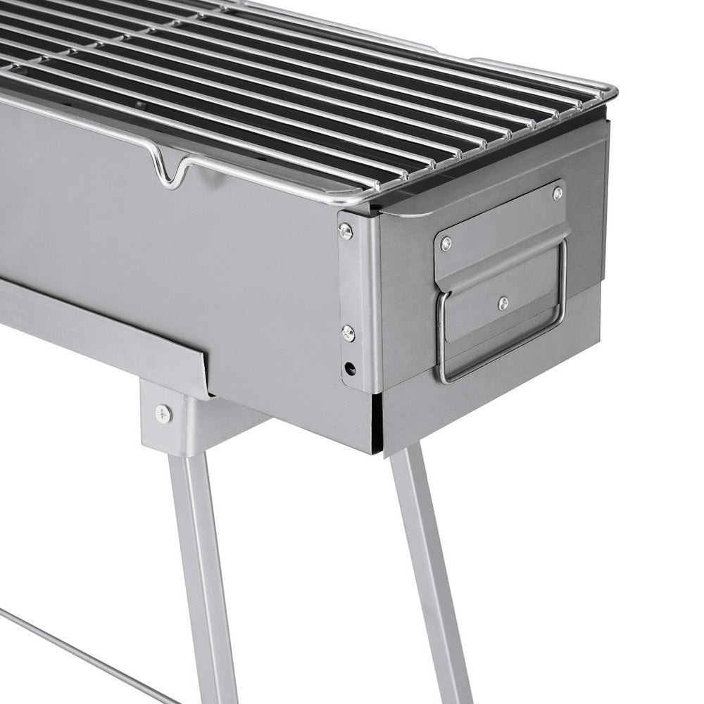 Grillz BBQ Grill Charcoal Smoker Portable Barbecue - Outdoorium