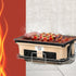 Grillz BBQ Grill Tabletop Charcoal Smoker - Outdoorium