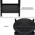 Grillz Fire Pit BBQ Grill 2 - in - 1 Outdoor - Outdoorium