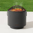 Grillz Fire Pit BBQ Portable Deep Bowl Outdoor Fireplace | Outdoorium