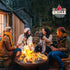 Grillz Fire Pit Bowl Cast Iron Rustic 70cm | Fire Pits