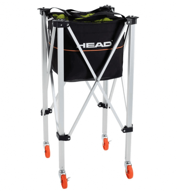 Head Ball Trolley 120 Balls Coaching Teaching Basket Cart Training Foldable | Outdoorium