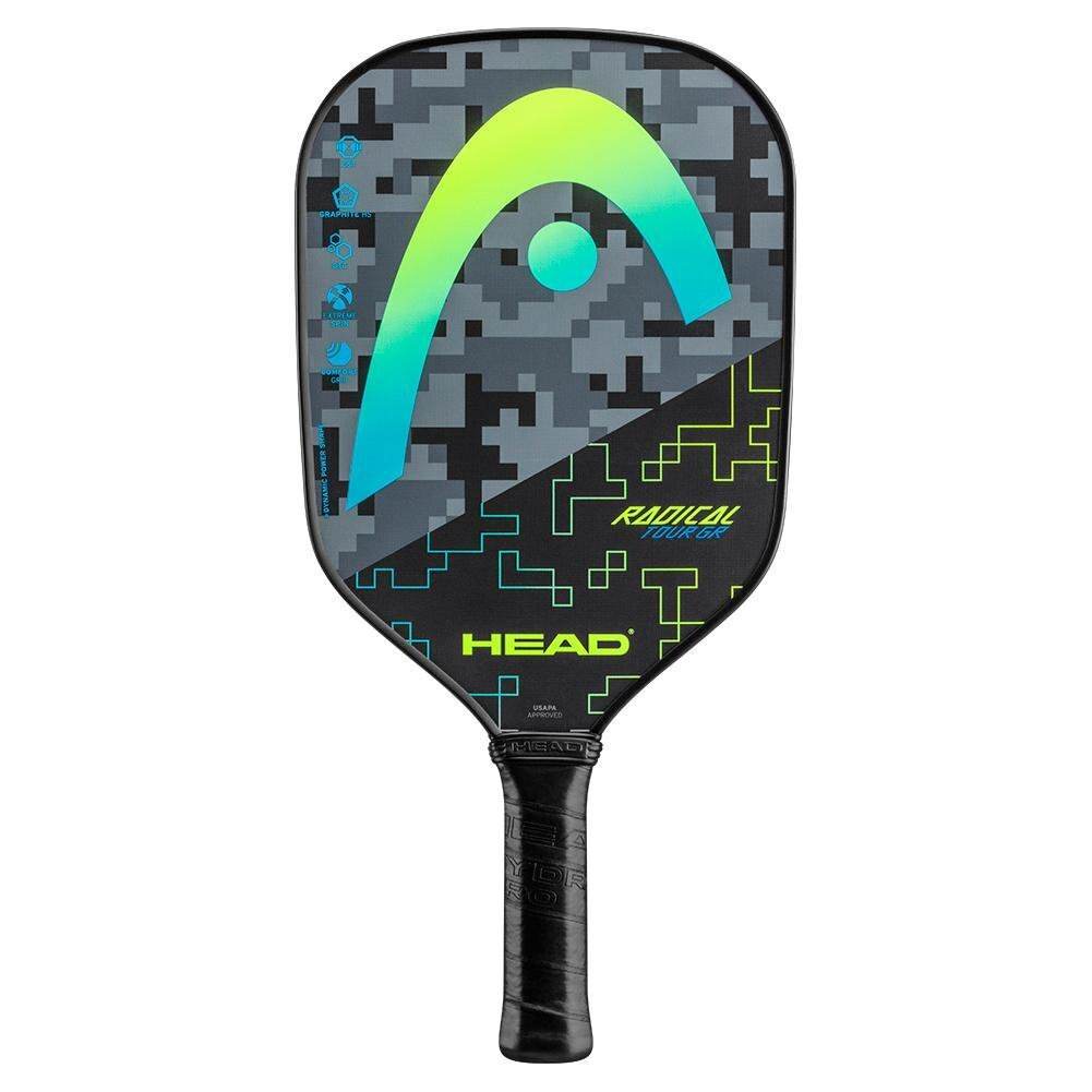 Head Radical Tour GR Pickleball Paddl Racquet - Yellow - Outdoorium