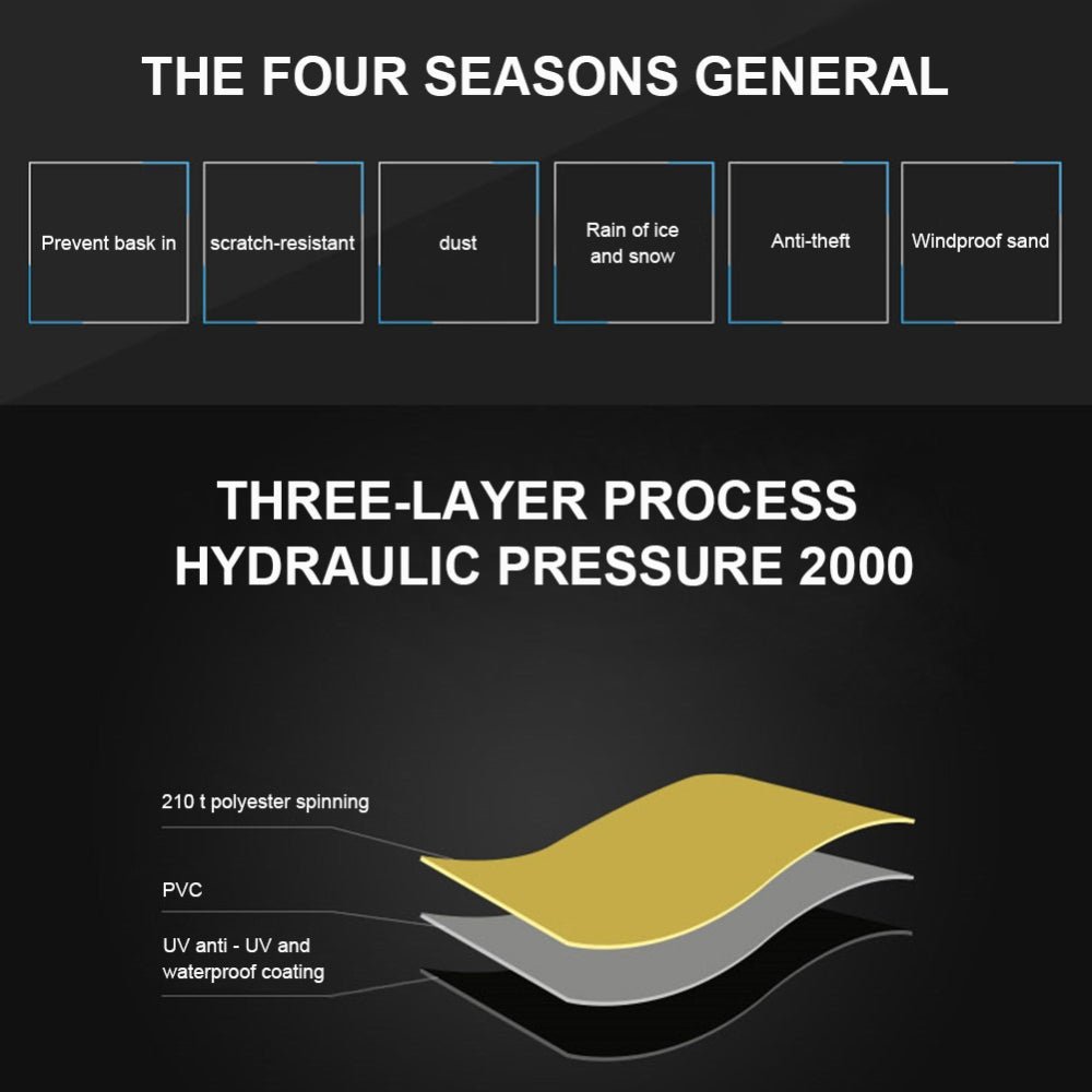 Heavy Duty Waterproof Bicycle Bike Cover Cycle Outdoor UV Protection | Outdoorium