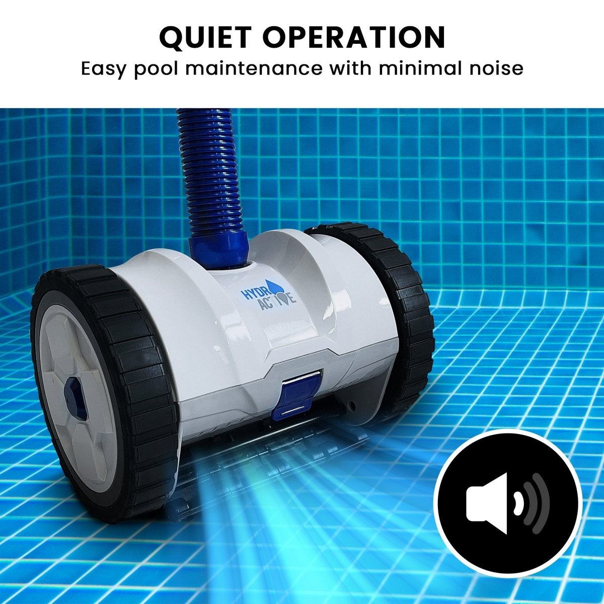 HydroActive Automatic Suction Pool Cleaner for Inground - Outdoorium