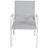 Iberia 7pc Set 178cm Aluminium Outdoor Dining Table Chair White - Outdoorium