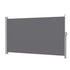 Instahut 1.8X4M Side Awning Retractable Privacy Screen Outdoor Sun Shade Grey | Home & Garden > Shading > Awnings