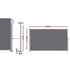 Instahut 1.8X4M Side Awning Retractable Privacy Screen Outdoor Sun Shade Grey | Home & Garden > Shading > Awnings