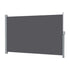 Instahut 2X3.5M Side Awning Retractable Privacy Screen Outdoor Sun Shade Grey | Home & Garden > Shading > Awnings