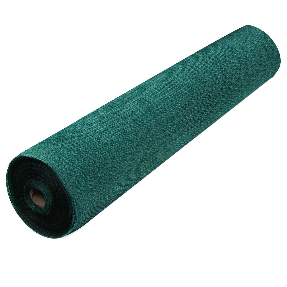 Instahut 30% Shade Cloth 1.83x10m Shadecloth Wide Heavy Duty Green - Outdoorium