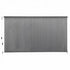 Instahut 3X2.5M HDPE Straight Drop Awning Outdoor Roller Blind Shade Screen Grey | Home & Garden > Shading > Awnings