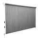 Instahut 3X2.5M HDPE Straight Drop Awning Outdoor Roller Blind Shade Screen Grey | Home & Garden > Shading > Awnings