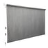 Instahut 3X2.5M HDPE Straight Drop Awning Outdoor Roller Blind Shade Screen Grey | Home & Garden > Shading > Awnings
