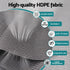 Instahut 3X2.5M HDPE Straight Drop Awning Outdoor Roller Blind Shade Screen Grey | Home & Garden > Shading > Awnings