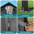 Instahut 3x4.25m Gazebo Hardtop Steel Roof Outdoor Pavilion | Home & Garden > Shading > Canopies & Gazebos