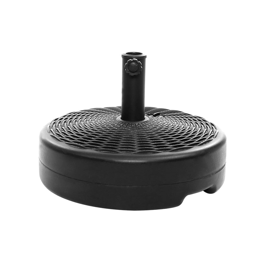 Instahut 51cm Outdoor Umbrella Base Round Stand Pod - Outdoorium