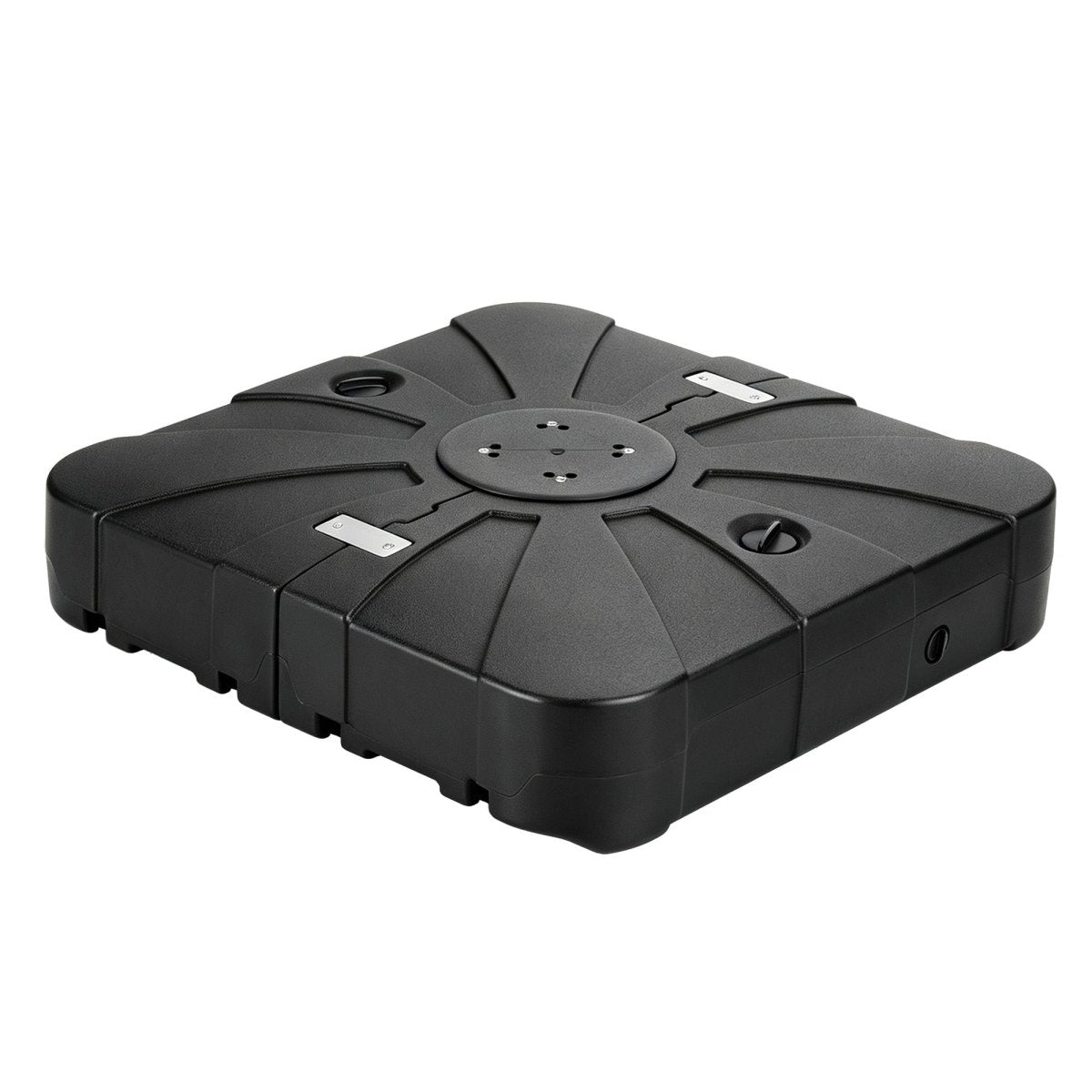 Instahut 60kg Fillable Cantilever Umbrella Base with Wheels 84cm