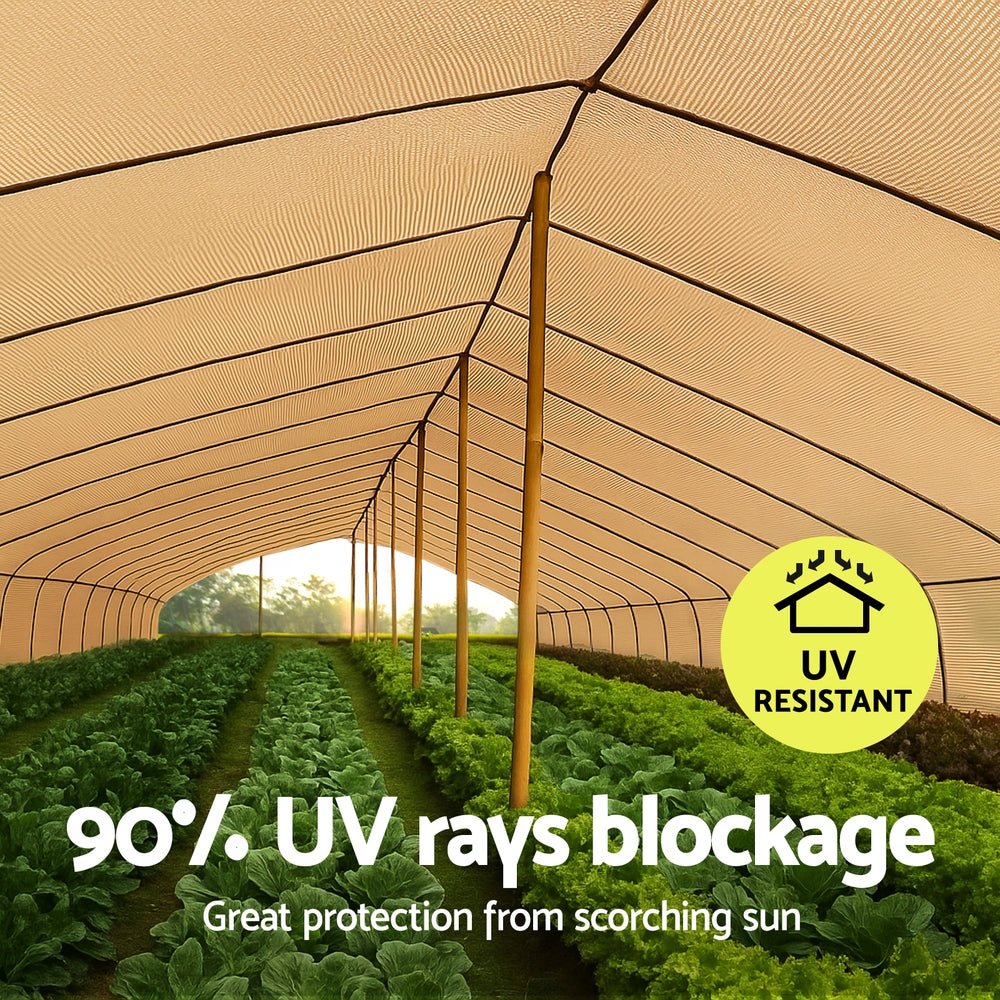Instahut 90% Shade Cloth 1.83x30m Shadecloth Sail BE | Outdoorium