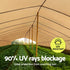Instahut 90% Shade Cloth 1.83x30m Shadecloth Sail BE | Outdoorium