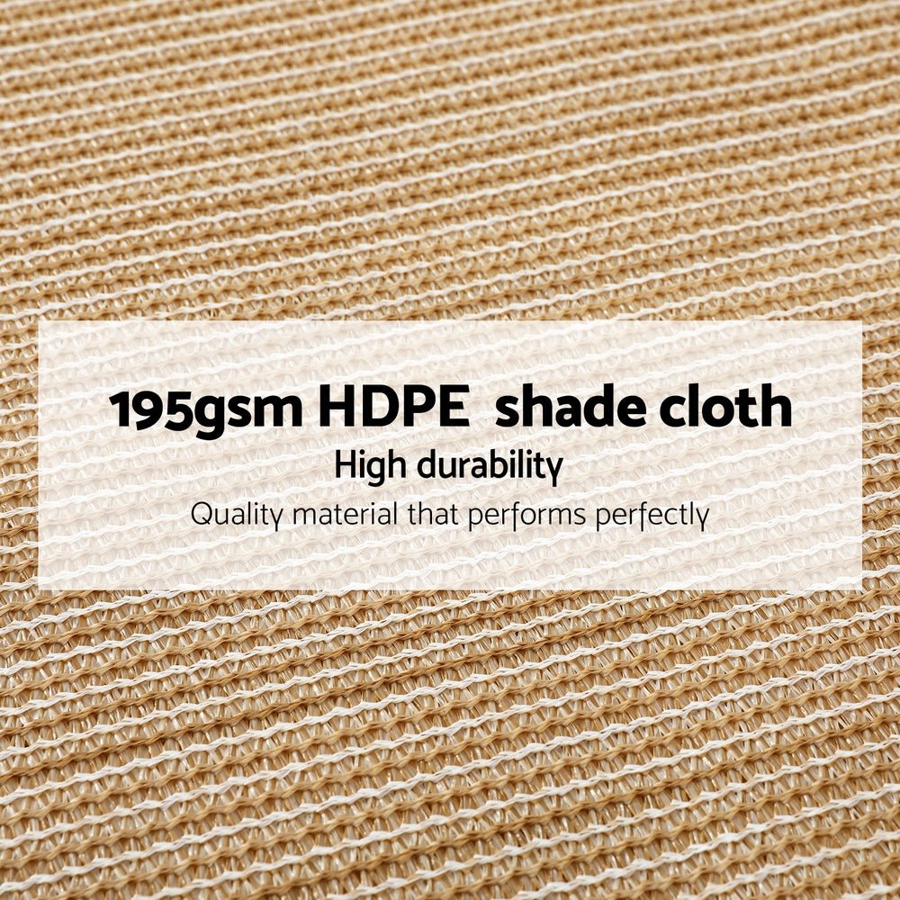 Instahut 90% Shade Cloth 1.83x30m Shadecloth Sail BE | Outdoorium