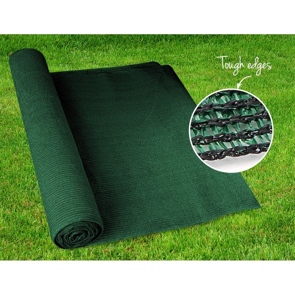 Instahut 90% Shade Cloth 1.83x30m Shadecloth Sail Heavy Duty Green - Outdoorium