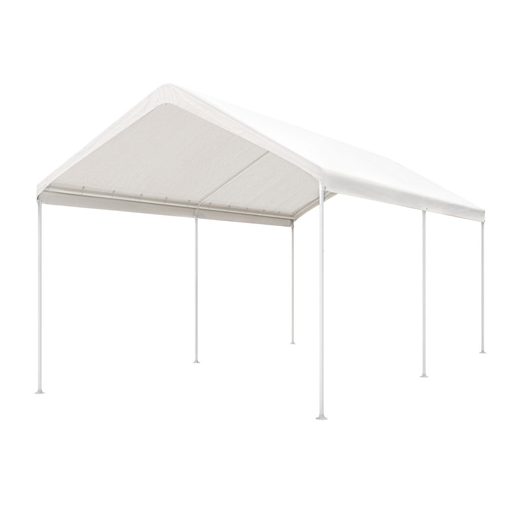 Instahut Carports 3x6m Carport Kits Steel Shelter Gazebo Canopy Garage Portable Garden Shed - Outdoorium