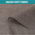 Instahut 2.1X2.5M Outdoor Blinds Awning Roll Down Retractable Knit Fabric Outdoor Blinds Window Shade Brown - Outdoorium