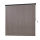 Instahut 3X2.5M Outdoor Blinds Awning Roll Down Retractable Knit Fabric Outdoor Blinds Window Shade Brown | Outdoorium
