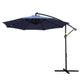 Instahut Outdoor Umbrella 3M Cantilever Beach LED Umbrellas Garden Shade Patio | Outdoorium