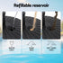 Instahut Outdoor Umbrella Base Weight Round Plastic Pole Holder 30 - 48mm Beach | Outdoorium