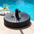 Instahut Outdoor Umbrella Base Weight Round Plastic Pole Holder 30 - 48mm Beach | Outdoorium