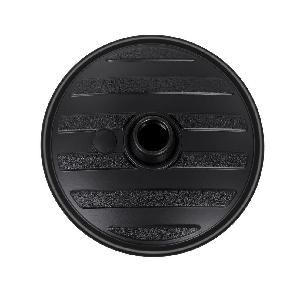 Instahut Outdoor Umbrella Base Weight Round Plastic Pole Holder 35 - 38mm Beach | Outdoorium