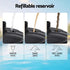 Instahut Outdoor Umbrella Base Weight Round Plastic Pole Holder 35-38mm Beach | Outdoor Umbrella
