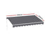 Instahut Retractable Folding Arm Awning Manual Sunshade 3M X 2M Grey | Outdoorium