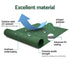 Instahut Retractable Folding Arm Awning Manual Sunshade 5Mx3M Dark Green | Home & Garden > Shading > Awnings