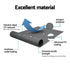 Instahut Retractable Folding Arm Awning Motorised Sunshade 3M X 2M Grey | Outdoorium