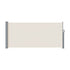 Instahut Side Awning Sun Shade Outdoor Blinds Retractable Screen 1.4X3M Cream | Outdoorium