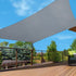 Instahut Sun Shade Sail Shadecloth Canopy Rectangle 280gsm 4x6m | Outdoorium