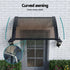 Instahut Window Awning Drainage 0.6mx0.6m Outdoor Brown | Home & Garden > Shading > Awnings