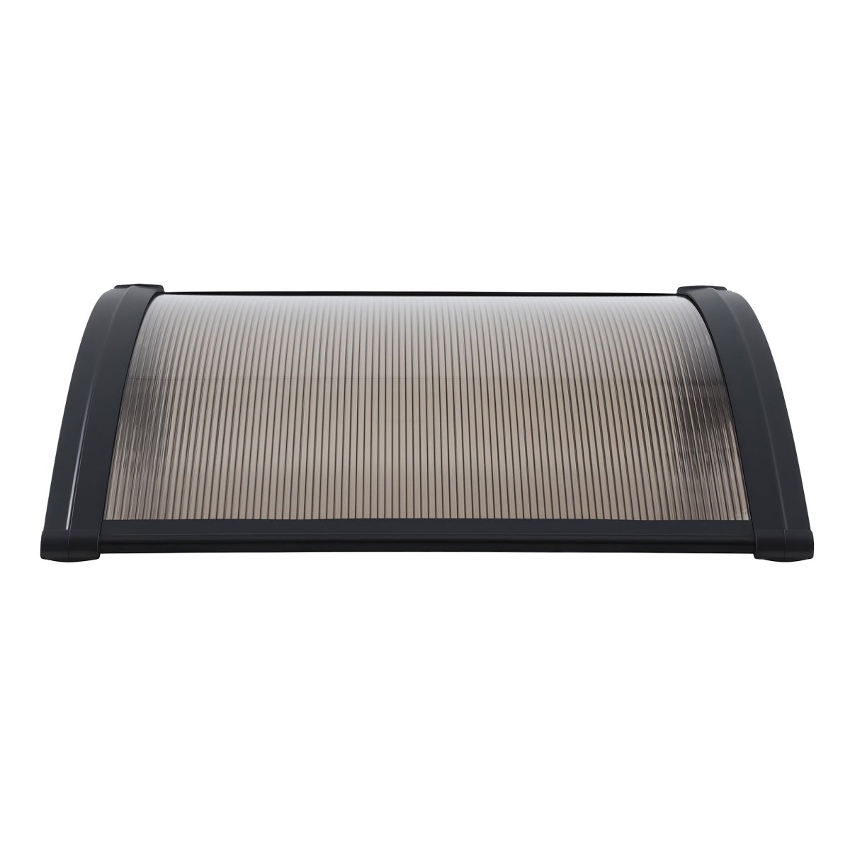 Instahut Window Awning Drainage 0.6mx0.6m Outdoor Brown | Home & Garden > Shading > Awnings