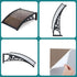 Instahut Window Awning Drainage 0.6mx0.6m Outdoor Brown | Home & Garden > Shading > Awnings