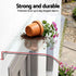 Instahut Window Door Awning 0.4mx1m Transparent | Home & Garden > Shading > Awnings