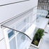 Instahut Window Door Awning 0.4mx1m Transparent | Home & Garden > Shading > Awnings
