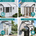 Instahut Window Door Awning 0.8mx2m Transparent | Home & Garden > Shading > Awnings