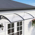 Instahut Window Door Awning 0.8mx2m Transparent | Home & Garden > Shading > Awnings
