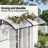 Instahut Window Door Awning 0.8mx2m Transparent | Home & Garden > Shading > Awnings