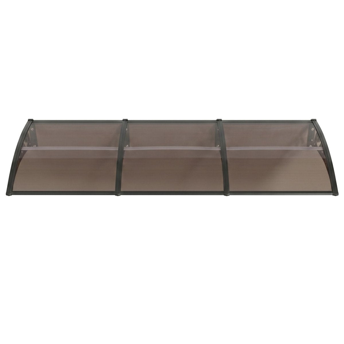 Instahut Window Door Awning 0.8mx3m Brown | Home & Garden > Shading > Awnings