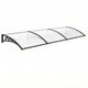 Instahut Window Door Awning 0.8mx3m Transparent | Home & Garden > Shading > Awnings