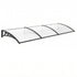 Instahut Window Door Awning 0.8mx3m Transparent | Home & Garden > Shading > Awnings